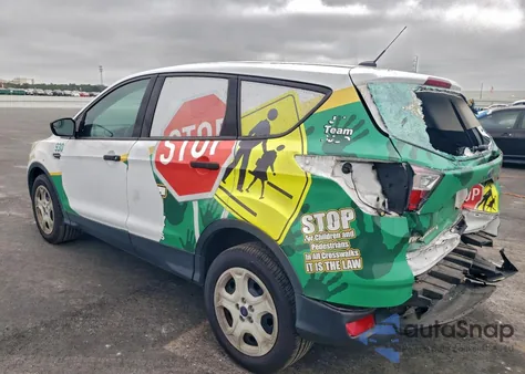 2017 Ford Escape S from USA, damaged, VIN 1FMCU0F73HUE75986